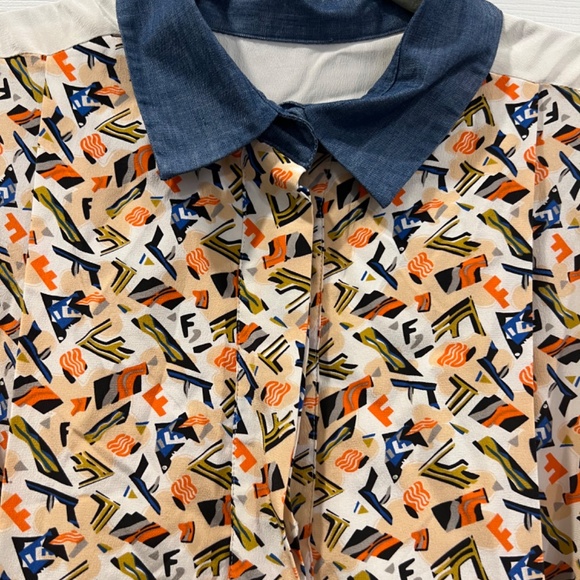 Fendi silk monogram dress - Picture 7 of 15